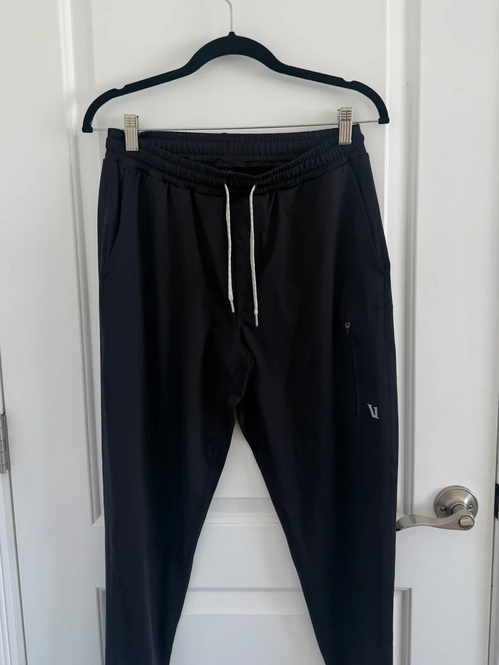 Vuori Black Athletic Jogger with Drawstring - Picture 1 of 5